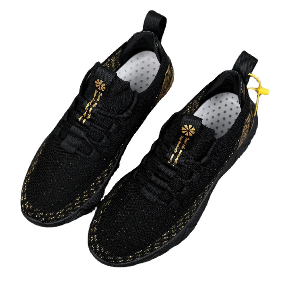 

Hot Sale Men's Shoes 2021 Fashion Sports Fashion Student Travel Shoes Brand Sports Flying Woven Men's Sneakers Free Shipping