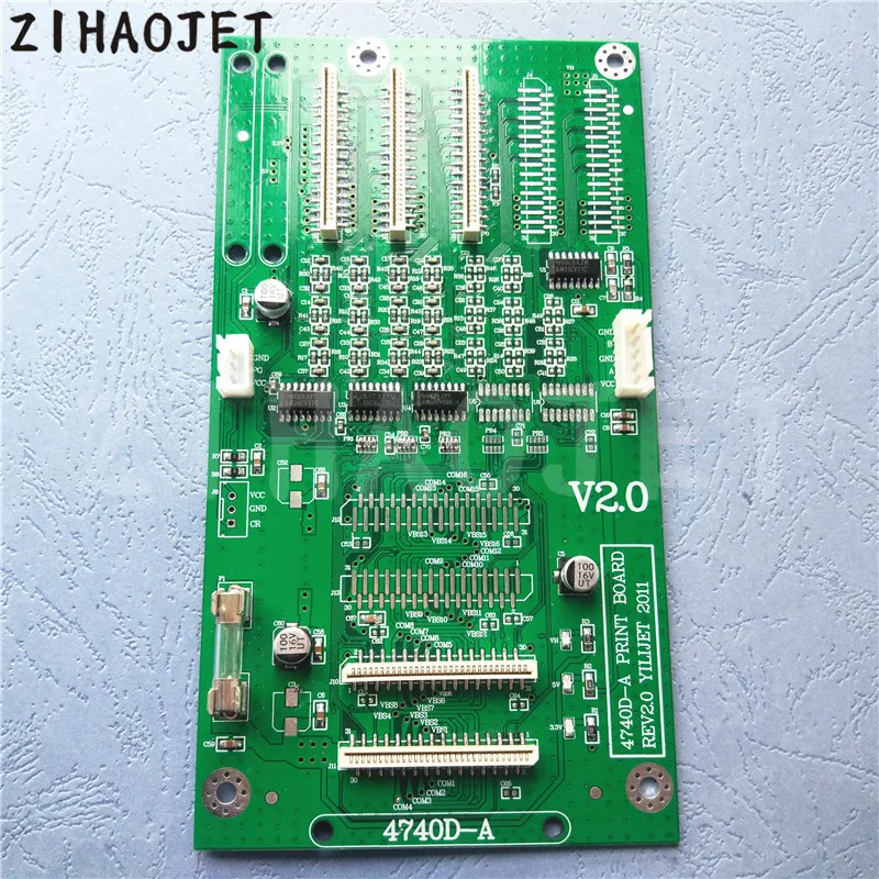 Широкоформатный УФ-принтер DX5 головная плата для Epson Xenons каретки 4740D-A печатная Rev2.0
