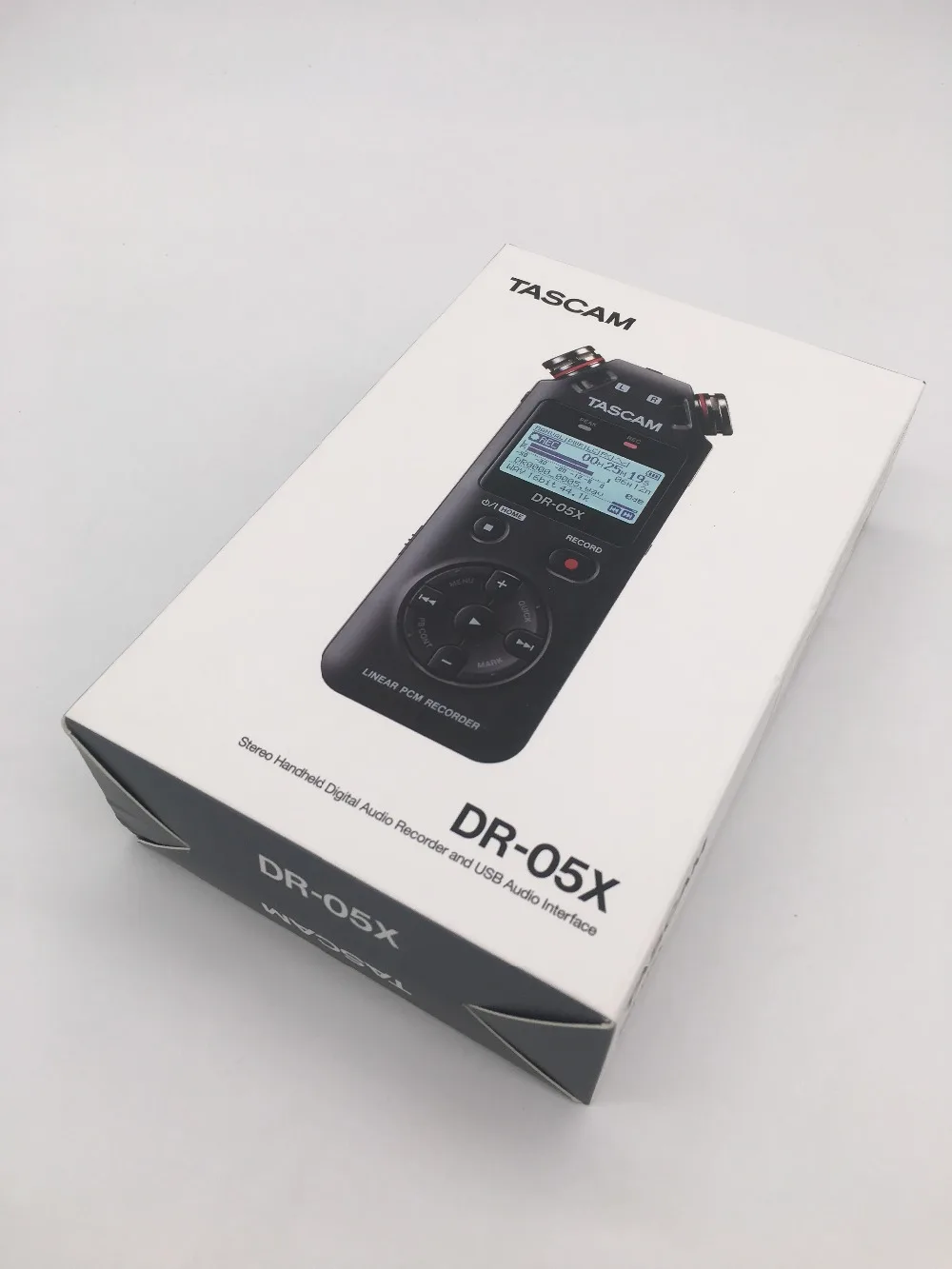 TASCAM DR-05X обновленная версия DR-05 портативный цифровой диктофон линейный PCM рекордер Запись голоса