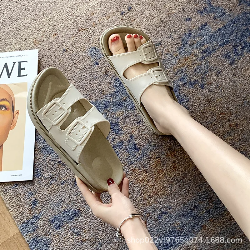 Women Slippers Fashion 2022 New Women Shoes Slides Outside Soft Bottom Gladiator Sandals Zapatos De Mujer Casual Beach Slippers