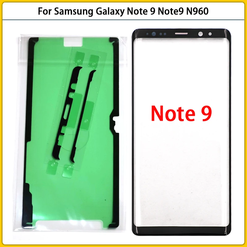 New For Samsung Galaxy Note 9 N960 N960F Touch Screen LCD Display Front Outer Glass Panel Note9 Touchscreen Glass Replacement