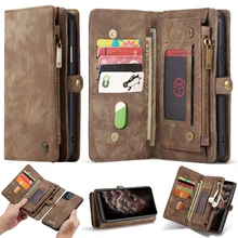 Wallet Case For Huawei P20 P30 Lite Case Mate 20 Pro Luxury Zipper Flip Leather Case For Huawei P30Lite Magnetic Phone Cases