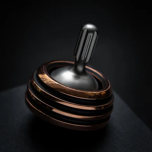 Purple Copper gyrosc Ручной Твист гироскоп LAUTIE Dream Space Fingertip ручной поворот декомпрессия артефакт декомпрессия игрушка Дрон пчелы дроны - Цвет: Purple Copper gyrosc