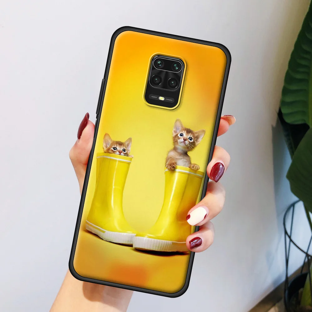 

Cute Cat Luxury Soft Phone Accessories Cover for Redimi Note 9 9S 8 8T 7 Pro 9A 9C K40 Note 10 Plus MAX Case Shell