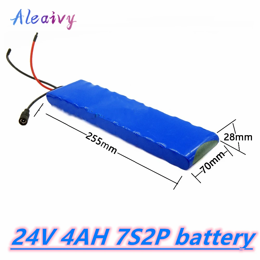 24V 4000 мА/ч 7s2p 18650 Батарея комплект литий-ионный батарей пакет 29 4 V 4Ah для Li-ion