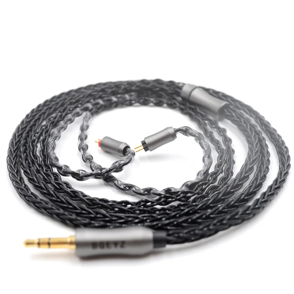 BQEYZ Spring 1 1BA 1DD 7 пьезо Гибридный в ухо HIFI Monito спортивные наушники вкладыши съемный