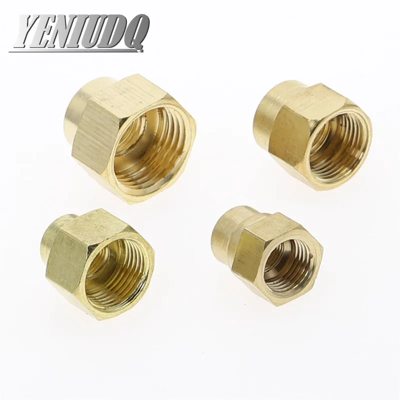 1pcs 1/8 1/4 3/8 1/2 &ampquot BSP Female x Thread Brass Pipe Fittings Hex Nut Rod Connector Coupling | Обустройство дома