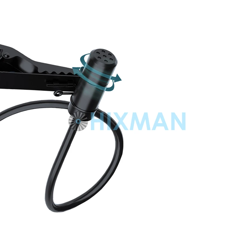 HIXMAN LB3 VP всенаправленный Lav петличный конденсаторный микрофон для Vocopro BP1 GTD аудио