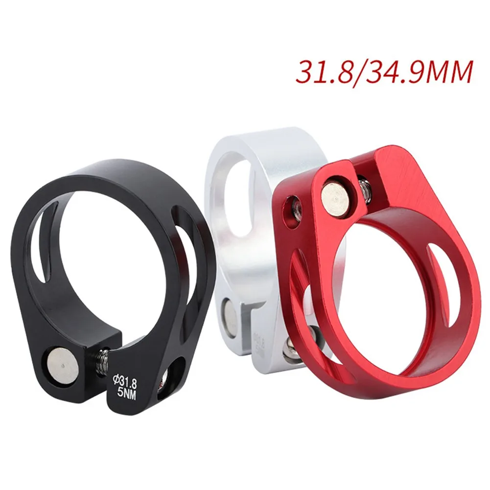 

Bike Seat Tube Clamp 6061 Aluminum Alloy 31.8/34.9mm Seatpost Clamp For MTB Road Bike Cycling Seatpost Clamp Replace Accessory