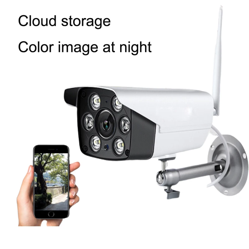 1080P Wi Fi IP камера облачное хранилище HD водонепроницаемая P2P сигнализация