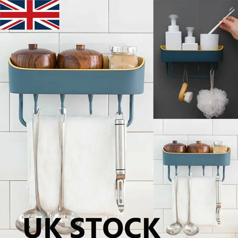 Британская Домашняя мода простой стиль полка для ванной комнаты и стойки