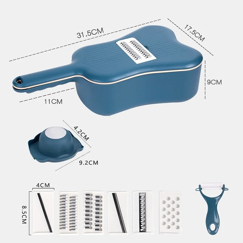 Овощной резак слайсер измельчитель с сливная корзина для очистки бассейна