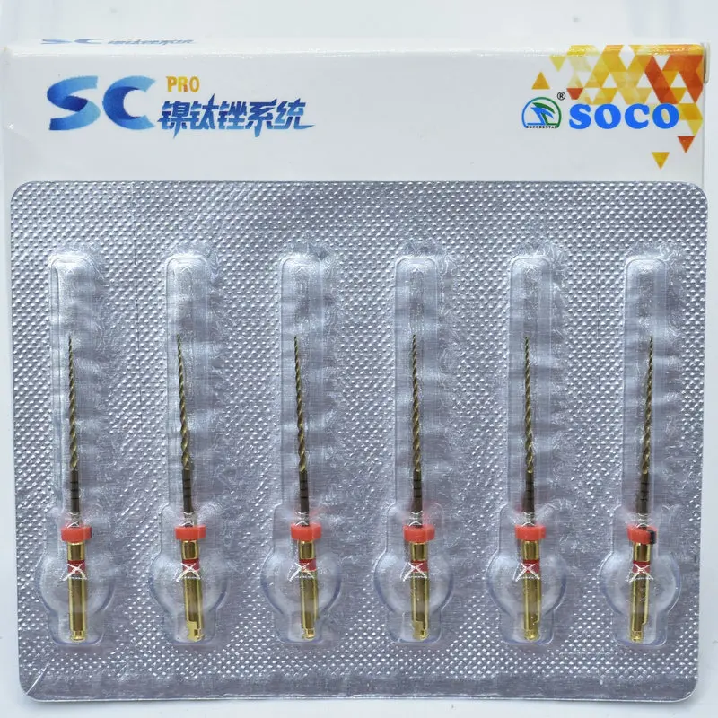 Стоматологический инструмент SOCO SC Pro Ротационные напильники для тепловой