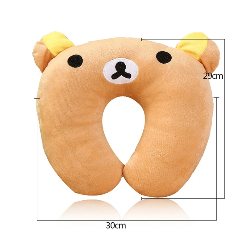 U Shaped Neck Pillow Multi-Color Cartoon Travel Massage Car Headrest Dolls Omfortable Soft Cushion Home Textile | Дом и сад