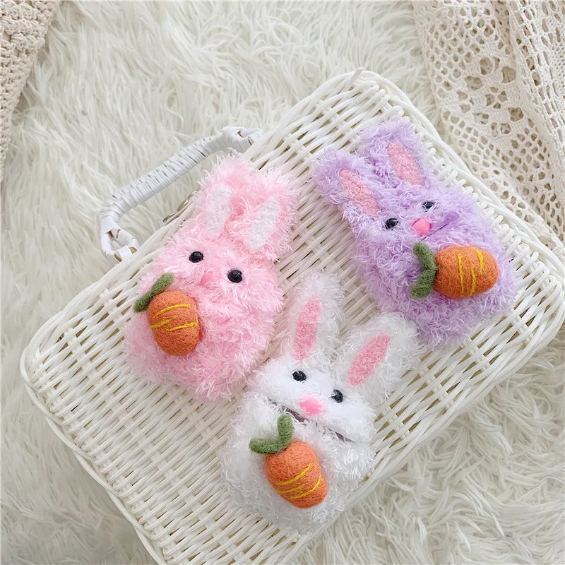 for Airpods case1 2 Funny 3D Cute Cartoon Headphone Case shock drop Teddy dog radish rabbit doll Ear Pads earpods cover | Электроника