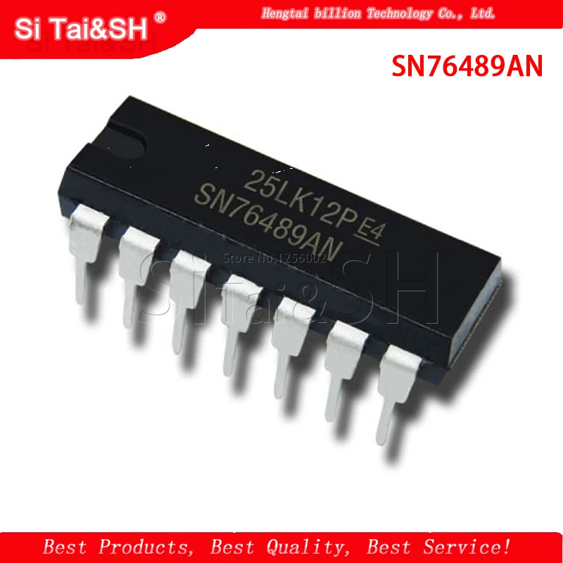 5 шт./лот SN76489AN SN76489 76489AN DIP16|Интегральные схемы| |