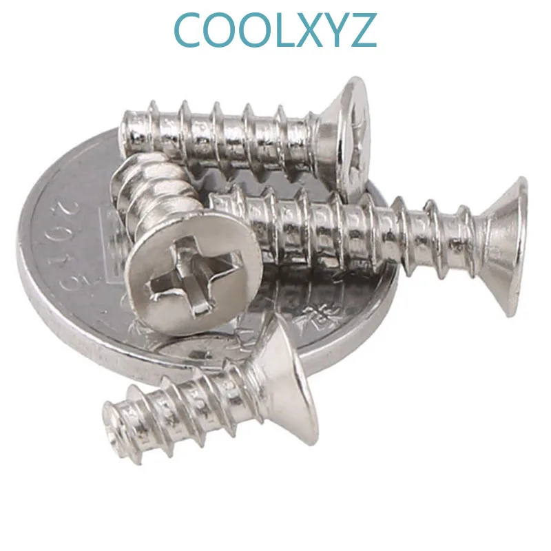 CoolXYZ поперечная потайная плоская головка с плоским концом саморезы КБ Philips