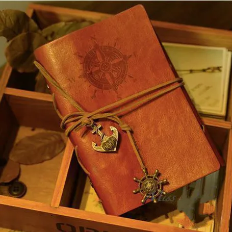 1 шт./компл. новый дневник записная книжка винтажная Пиратская сменный блокнот