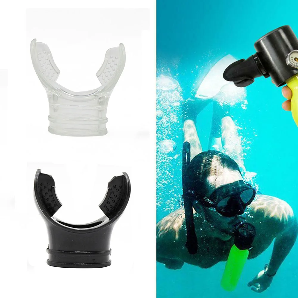 Мундштук для дайвинга мягкий силиконовый трубчатый дайвинг Сноркелинг