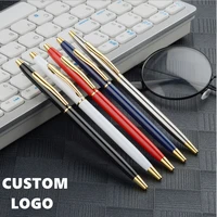 1pcs business simple ballpoint pen personalized custom ballpoint pen student school office supplies stationery wholesale