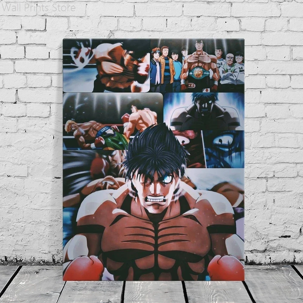 

Hajime Geen Ippo Stijgende Takamura Anime Canvas Painting Wall Art Poster Prints Pictures Modern Living Room Home Decor Modular