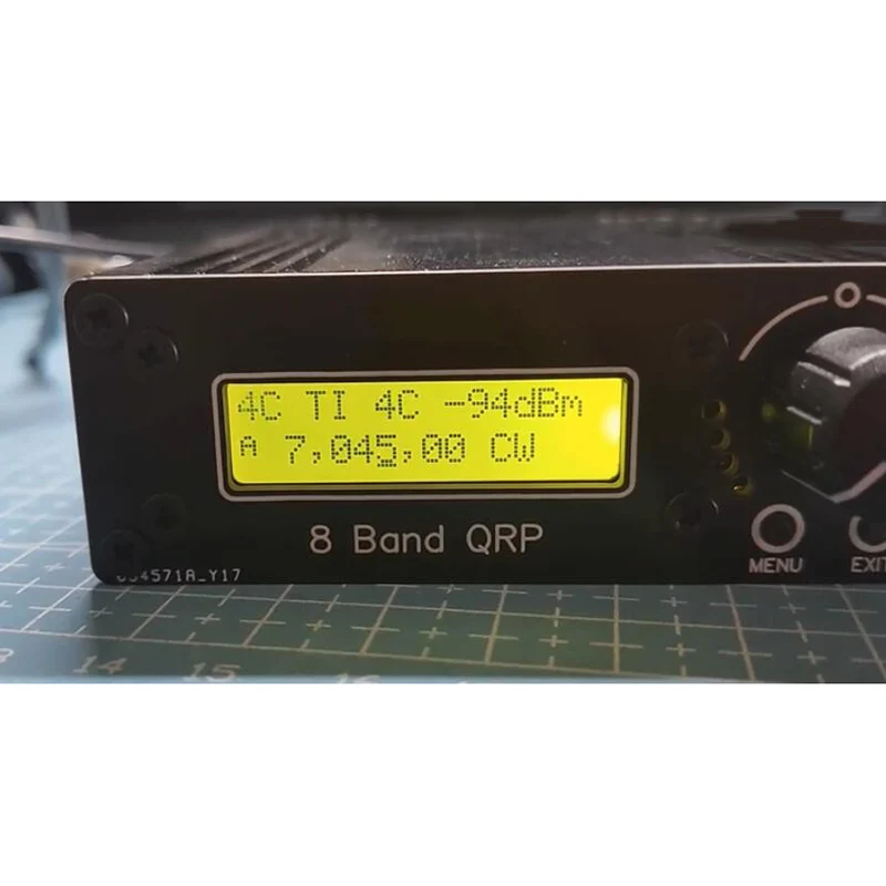 USDR uSDX 10/15/17/20/30/40/60/80m 8 полос SDR все режимы HF SSB QRP трансивер совместимый с QCX-SSB |