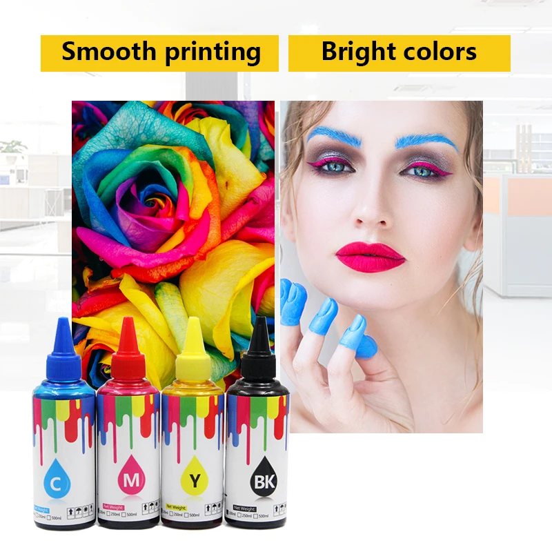 Tinta de Impressora para Impressora Compatível com 100ml Epson 4025 4015 4515 4525 T7011 T7021 T7031 wp 3 Kits de recarga de tinta