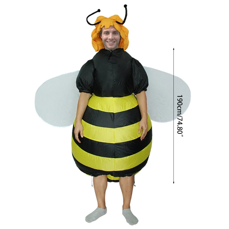 

T5EC Inflatable Bee Costumes Party Anime Cosplay Fancy Dress for Adult Men Women