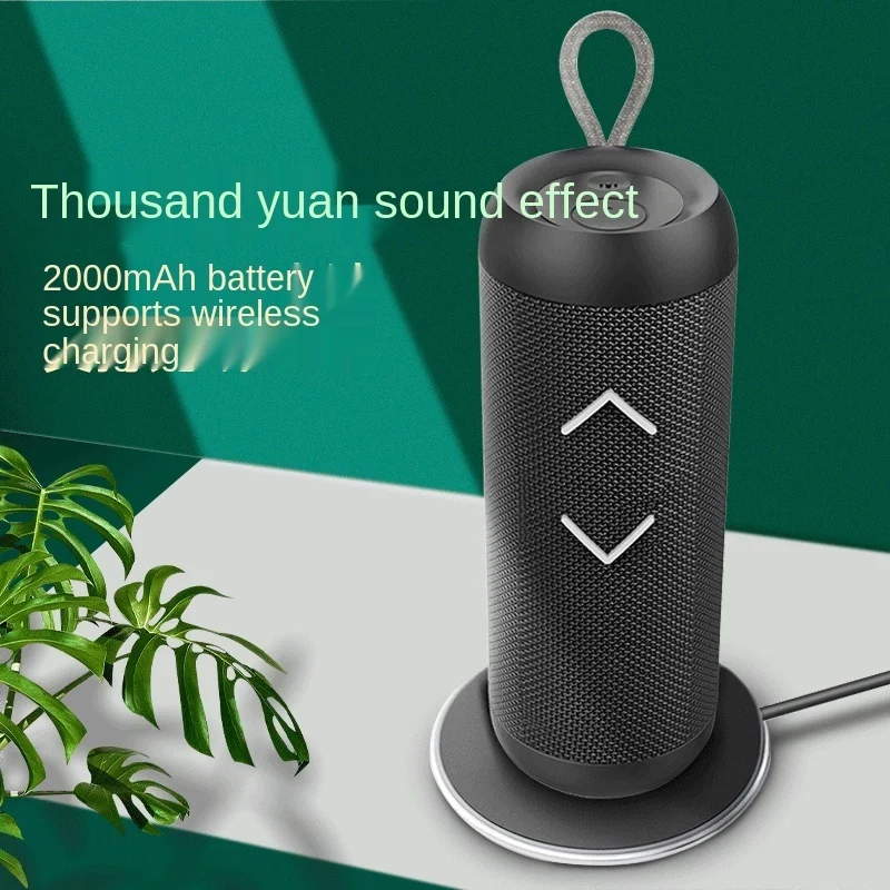 

Взрыв 2021 беспроводной bluetooth динамик Портативный тканевый водонепроницаемый сабвуфер цилиндрический Usb Сабвуфер стерео динамик