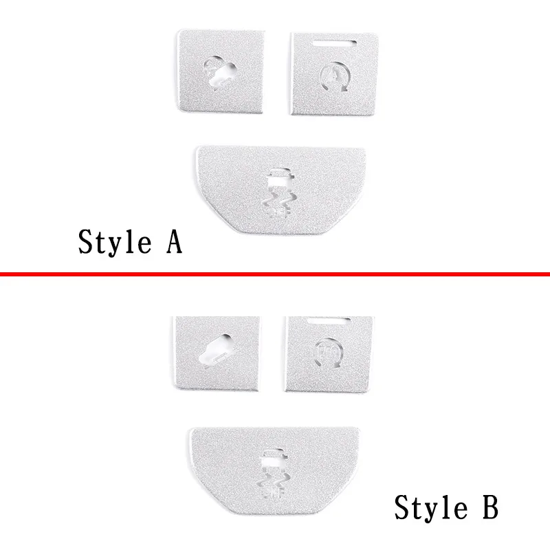 

For 2014-2019 Land Rover Range Rover Evoque stainless steel start-stop button sticker car interior accessories