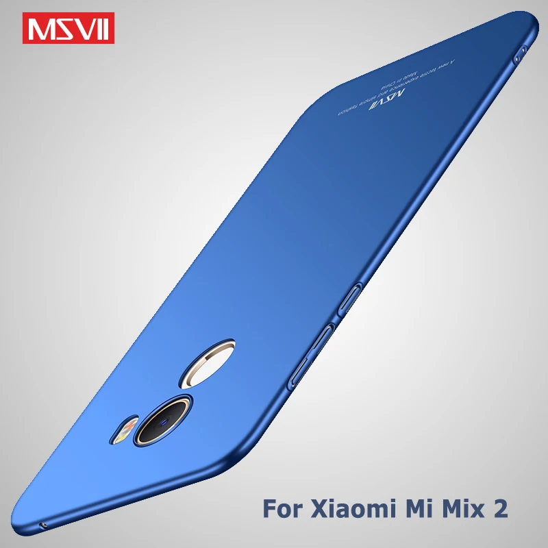 Чехол для Mi Mix 2 тонкий матовый чехол Msvii Xiaomi S Xiomi mix Mix2s из поликарбоната Mix2 чехлы