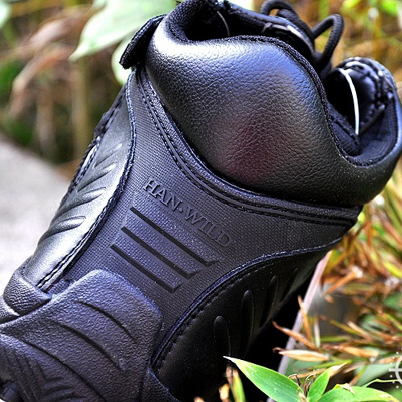 Уличные армейские походные кожаные ботинки для походов военные охотничьи