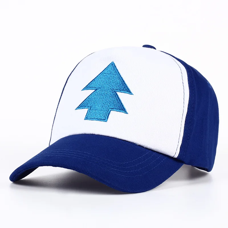 Dipper Blue Pine Hat Embroidered Snapback Cloth & Braid Adult One Sz Royal/White Baseball Cap