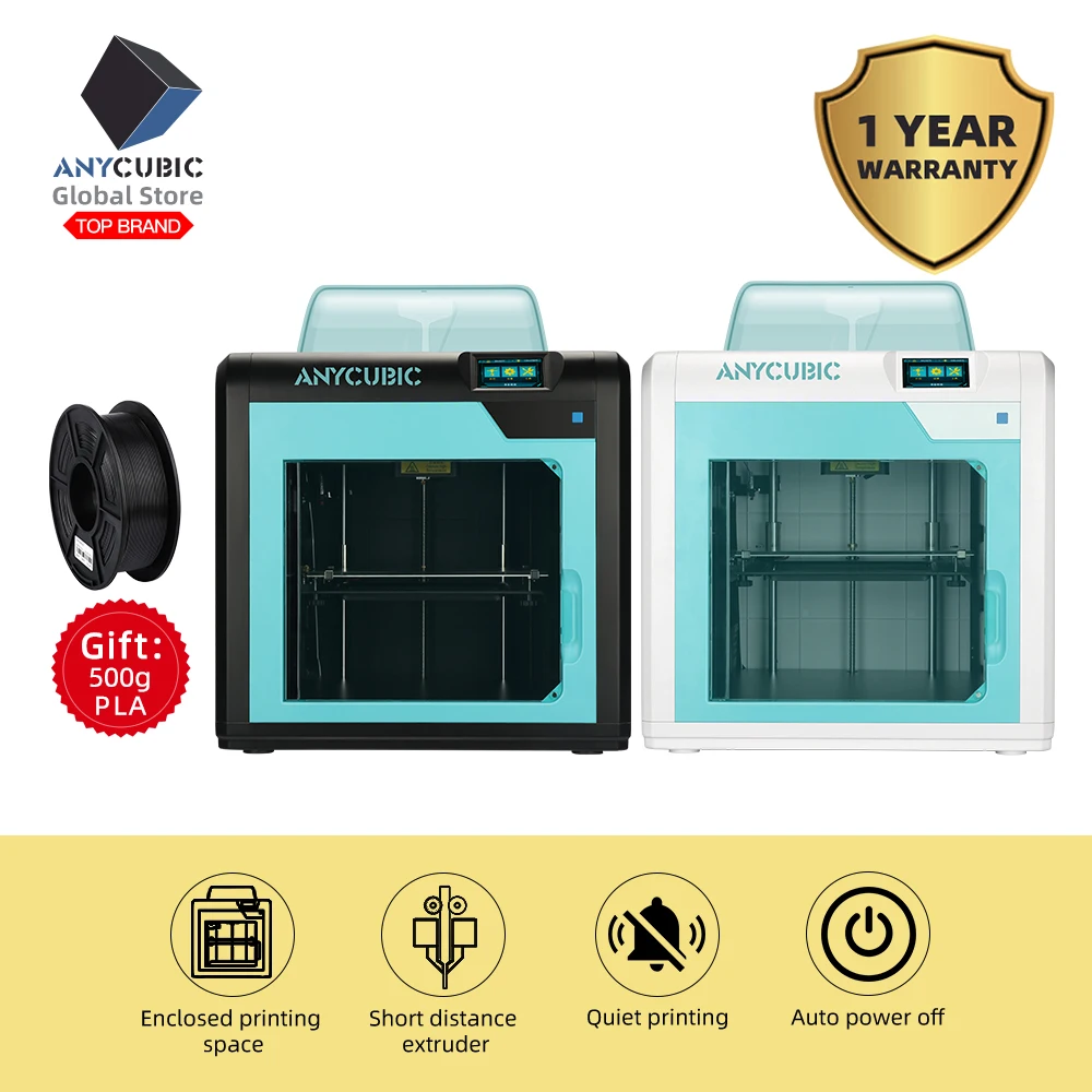 Anycubic 3D принтер Impresora 4Max Pro Imprimante Высокая Точность LCD Рабочий стол уровень UM2