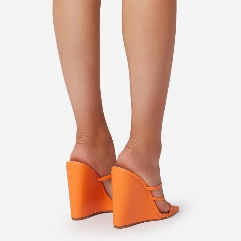 2022 Summer New Slippers Women Plus Size 43 Fashion Sexy Wedges Woman Flip Flop Platform Shoes Ladies Casual Slides Female Shoes