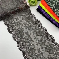 3ylot 7 colors 23cm stretch lace trim olive green for spring clothes skirt hem underwear sewing craft diy apparel fabrics lace