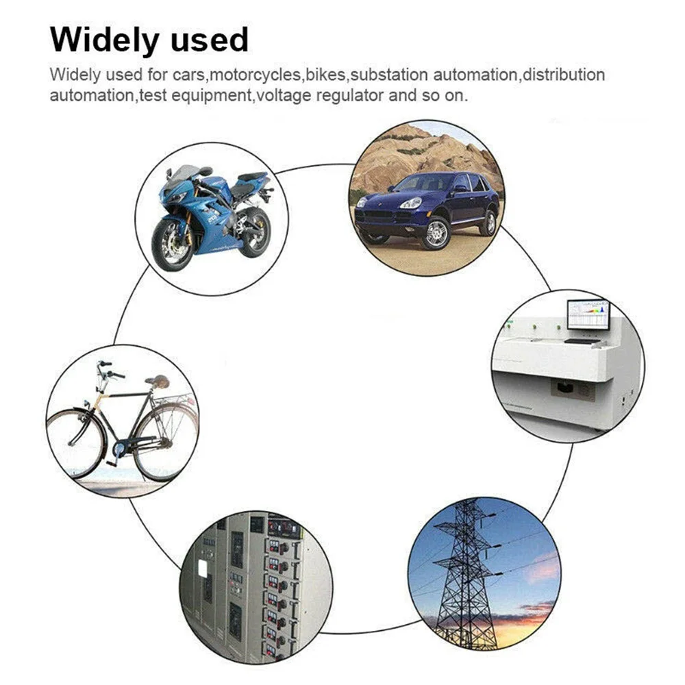 DC 12V IPX6 Водонепроницаемый Цифровой вольтметр для автомобилей мотоциклов
