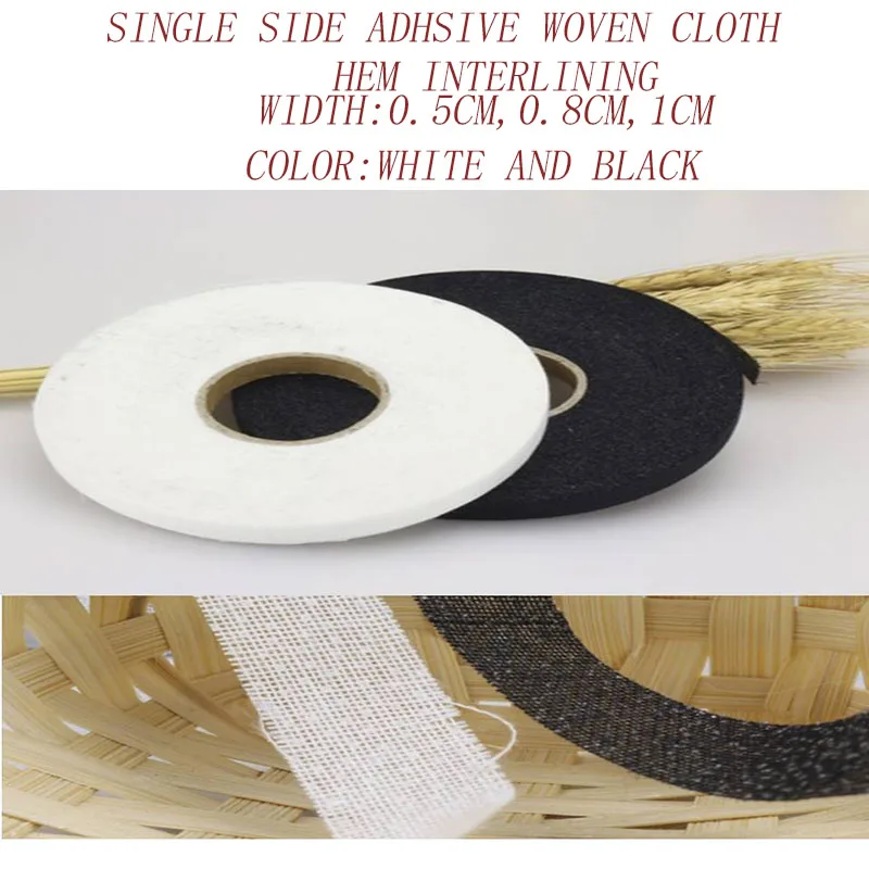 Двухсторонняя клейкая Нетканая бумага из смолы 0 5 3 см мягкая Толстая кромка с