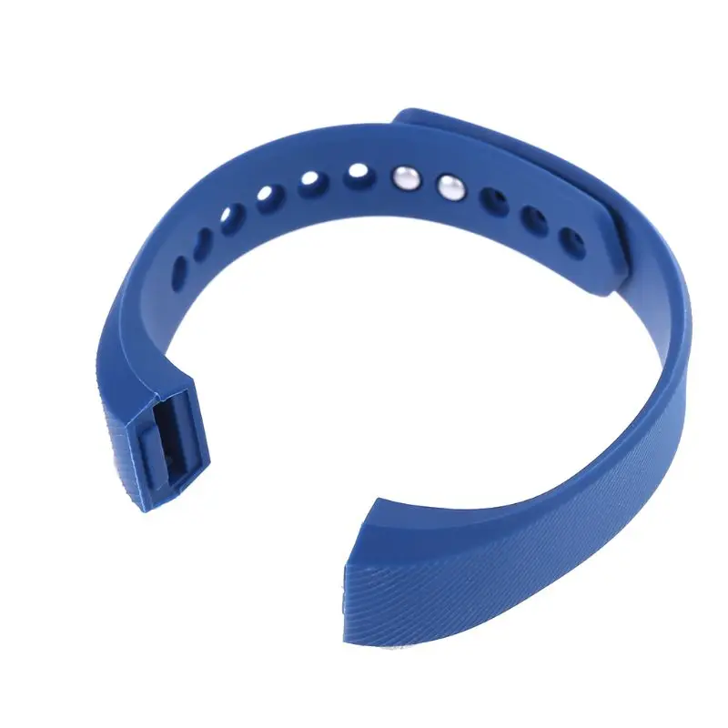 

Silicone Watchband Buckle Strap Replacement For ID 115 Smart Watch Bracelet R9JB