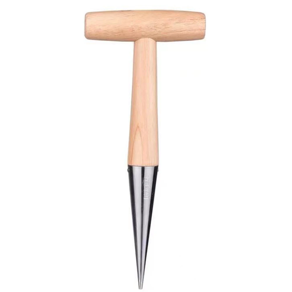 Деревянная ручка Нержавеющая сталь садовый культиватор ручная прополка