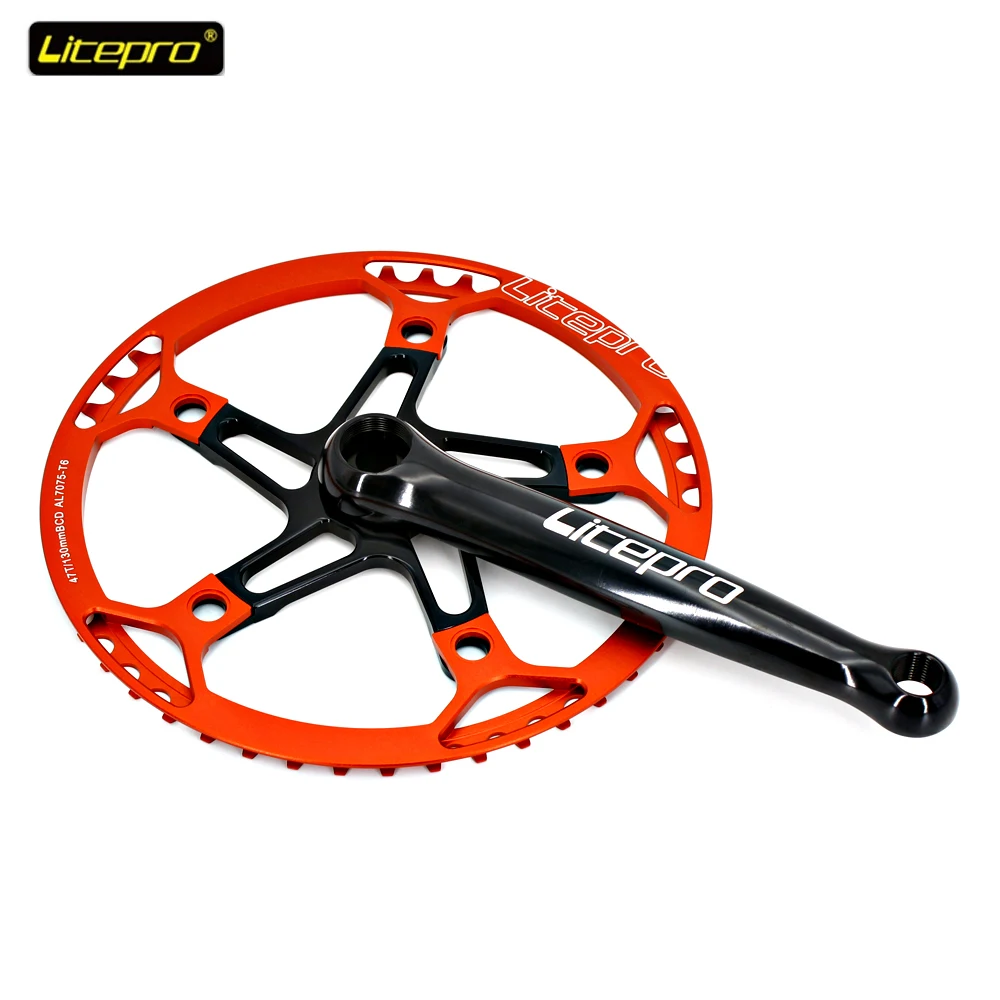 Litepro складной велосипедный Кривошип Сверхлегкий 170 мм квадратное отверстие mtb bmx