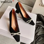 Женские туфли на высоком каблуке, из натуральной кожи