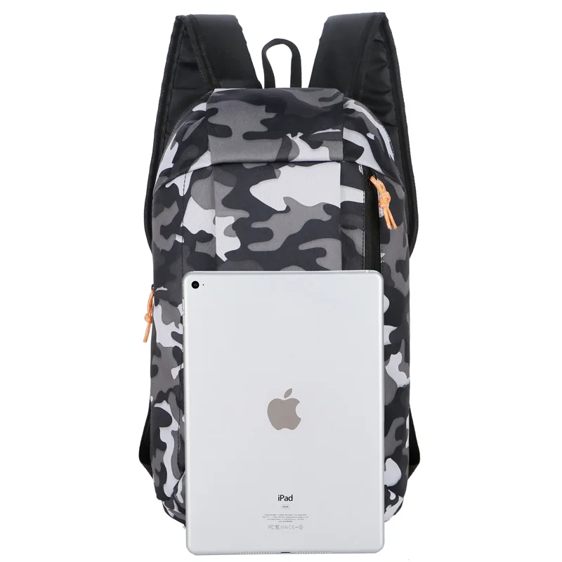 10LOutdoor Sports Lightweight Camouflage Waterproof Travel Mountaineering Bag Zipper Adjustable Belt Camping Men Ladies Children | Спорт и
