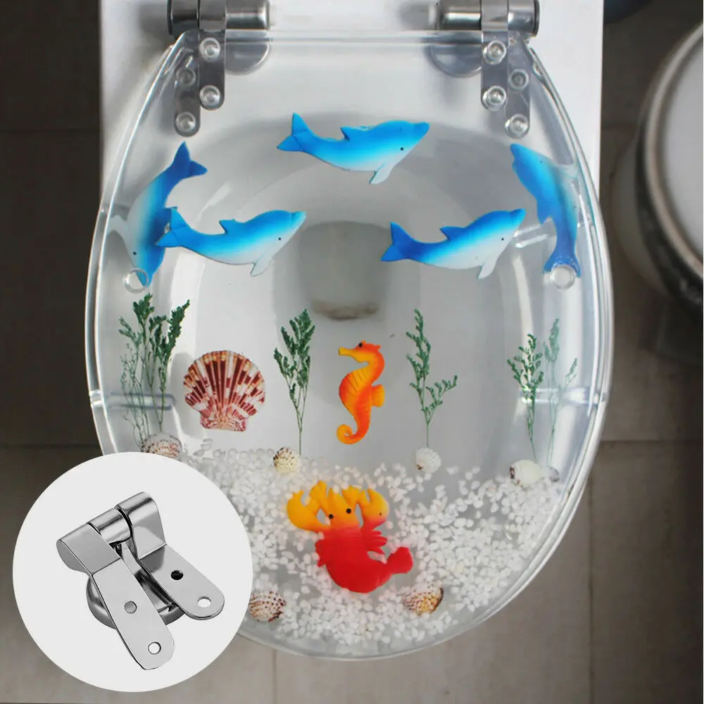 Универсальный сиденье для унитаза петли Нержавеющая сталь Запчасти авто Крышка