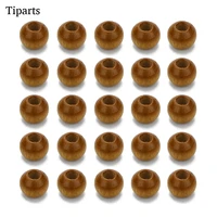 500pcslot 64mm ball natural wooden beads wood spacer european beads for diy bracelet necklace jewelry makings