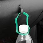 1 шт. Автомобильный держатель для стикеров, Автомобильный крепеж для кабеля, наушников, ключей, настенная вешалка, автомобильные зажимы, органайзер для USB-кабеля, держатель для автомобильного крючка