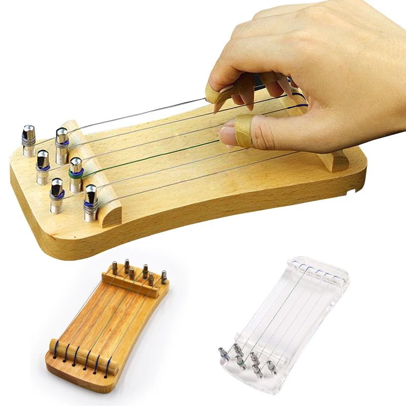 Тренировочный тренажер Paulownia Mini Guqin 6 струн|Гучжэн| |