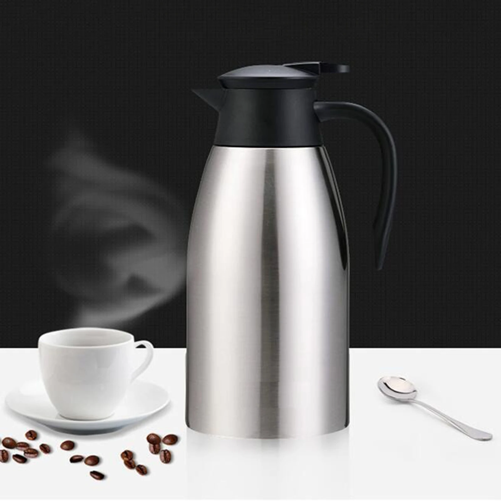 

Кофейник 12 В 1000 мл автомобильный чайник Автомобильный Электрический чайник кофейная кружка из нержавеющей стали с прикуривателем автомоби...