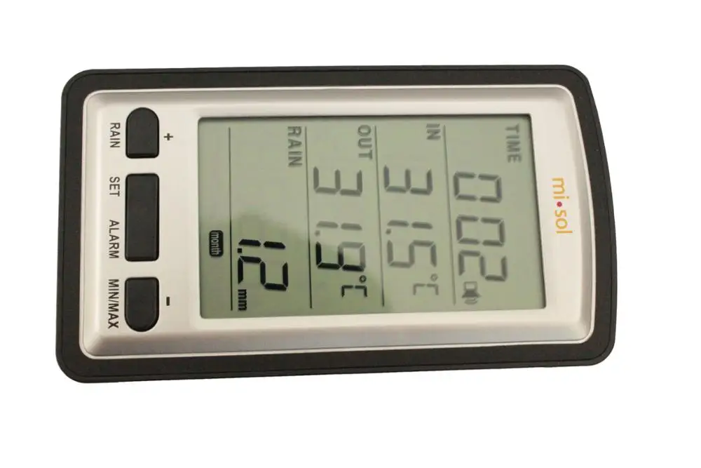 1 шт. беспроводной измеритель дождя с термометром Метеостанция для дома и улицы