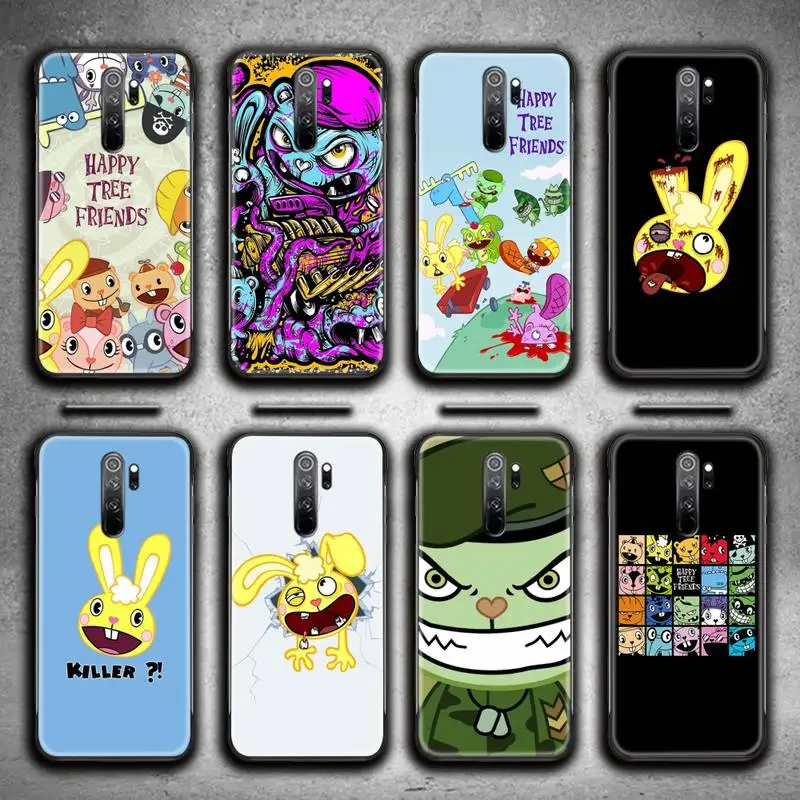 

Happy Tree Friends Phone Case for Redmi 9A 9 8A 7 6 6A Note 9 8 8T Pro Max K20 K30 Pro